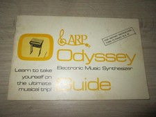 ARP Odyssey Guida Originale -1975- Catalogo/Brochure Sintetizzatore Originale Vintage