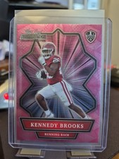 Kennedy Brooks, RC, 2021 Wild Card, Alumination, Pink, Card ANBC-49