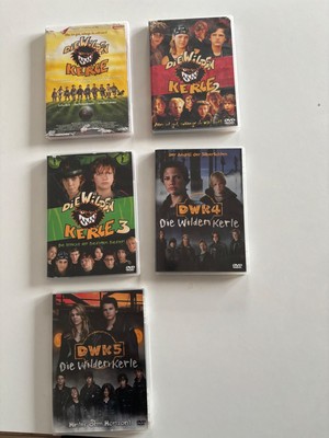 Die Wilden Kerle 1 2 3 4 5 DVD Komplettset Filmreihe Kinderfilm Sammlung