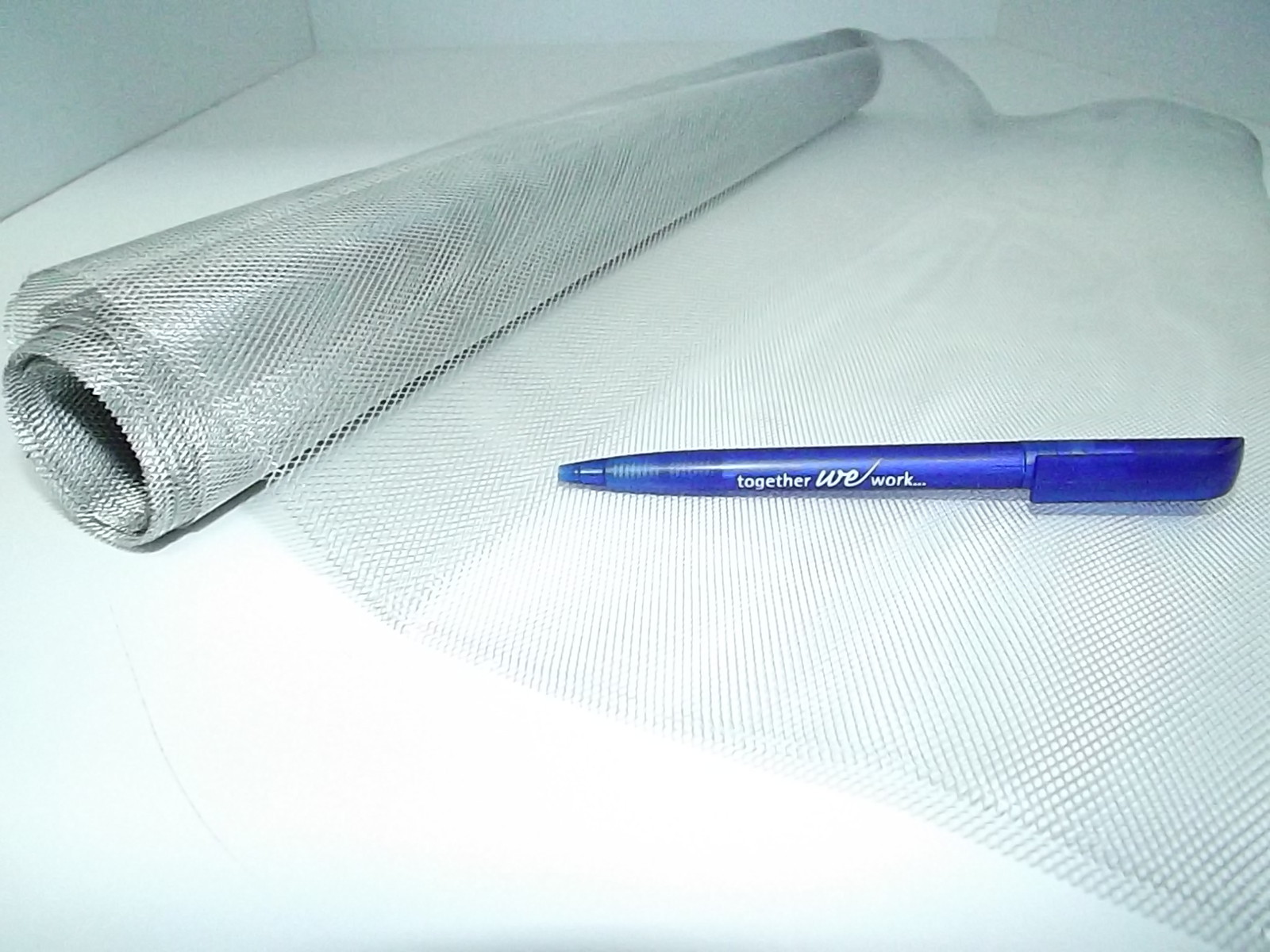 Fine Aluminium Modelling Mesh - 3m x 50cm Roll