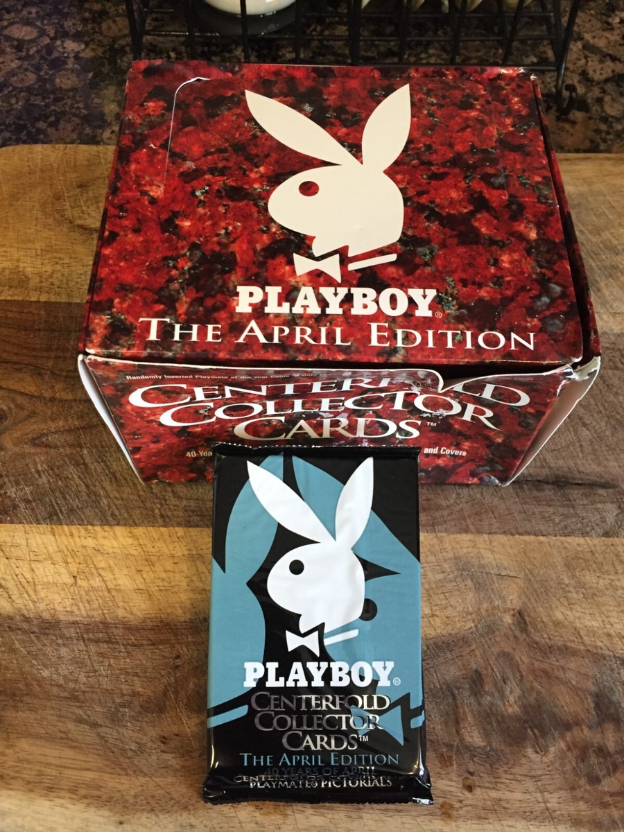 1995 Playboy APRIL EDITION Centerfold Collector Cards / SEALED