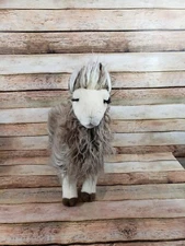Douglas the Cuddle Toy Plush Gray Llama 2016