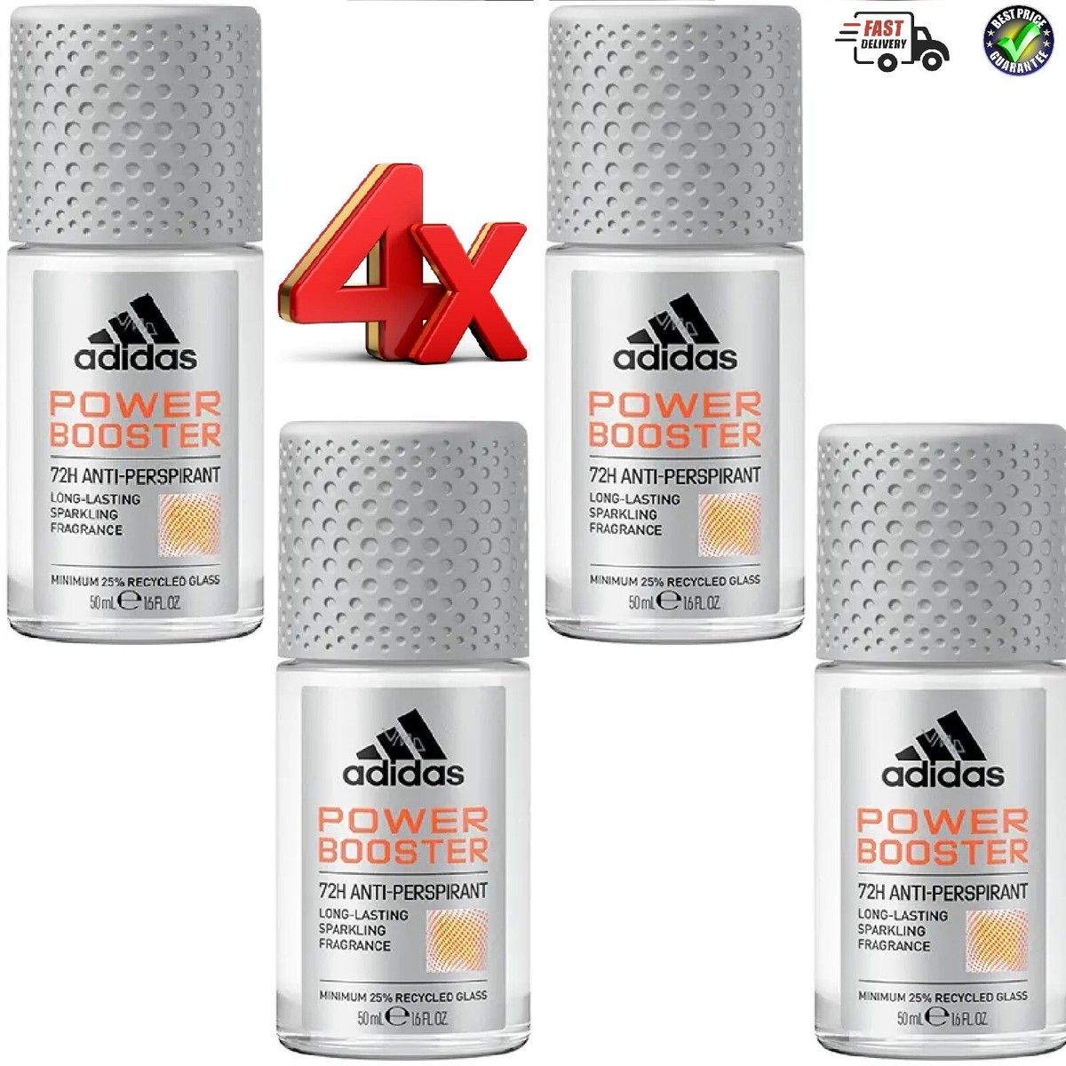 Adidas POWER BOOSTER 72hr Protection Roll-On Deodorant x 50ml