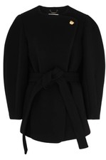 Chloé Silk-lined Wool Coat. M