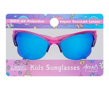 Girls Pink Butterfly Sports Wrap Kids Sunglasses ARKAID color PINK NWT