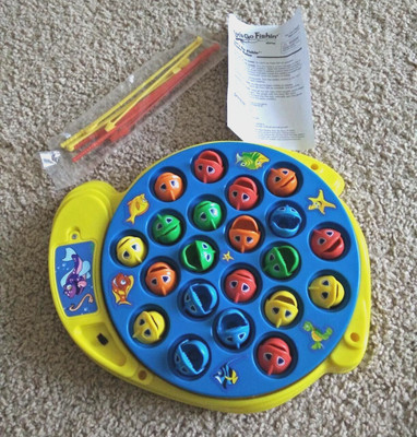 Let's Go Fishin' Game Toy The Original Fast-Action Fishing Game 1-4 Players Gift
