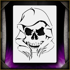 Grim Reaper 3 Airbrush Stencil Template Airsick