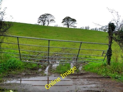 Photo 6x4 Bent gate, Camowen Ranelly Pictured along Camowen Road c2012