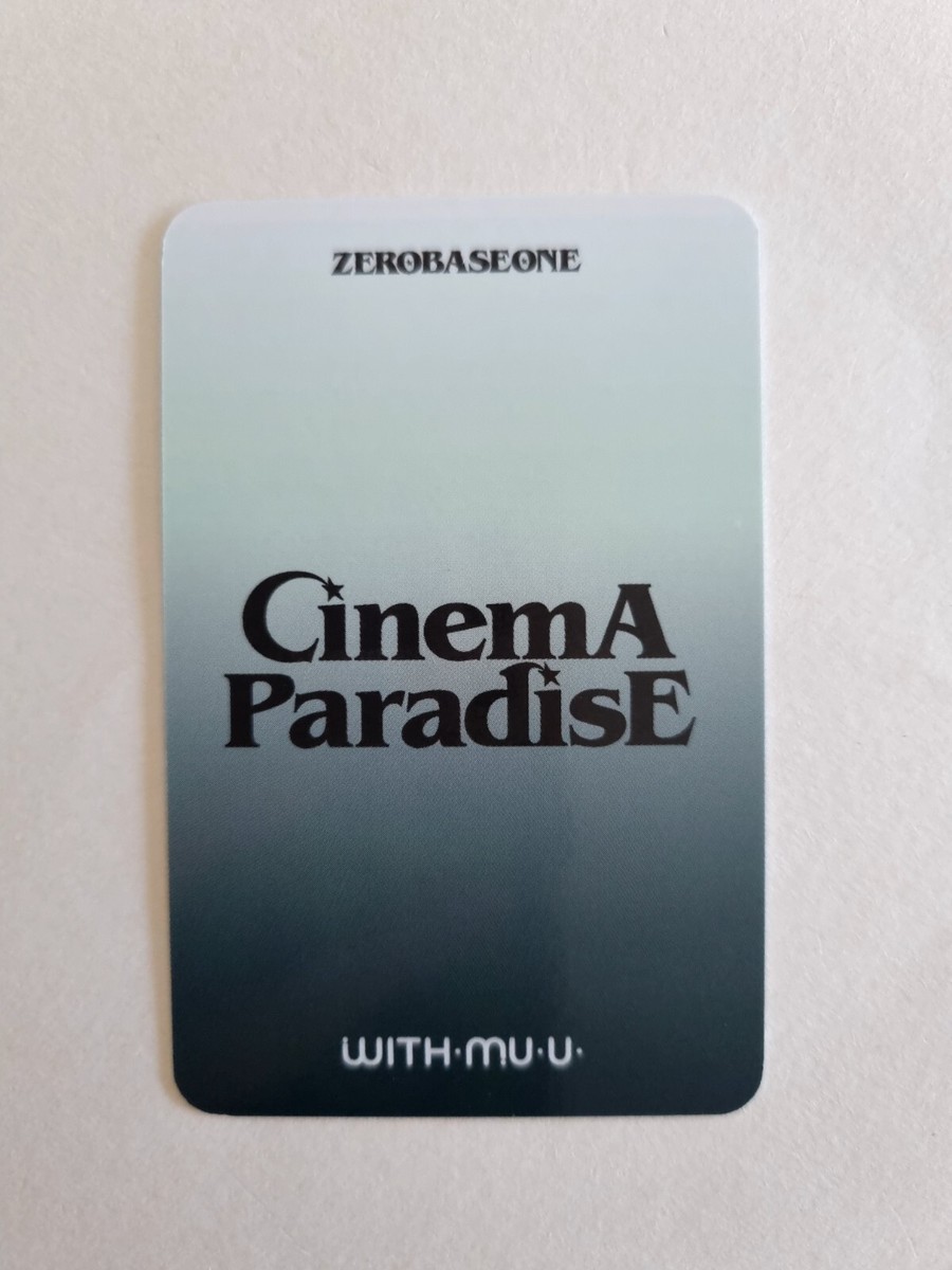 ZB1 Zerobaseone 4th Mini Album Cinema Paradise AppleMusic