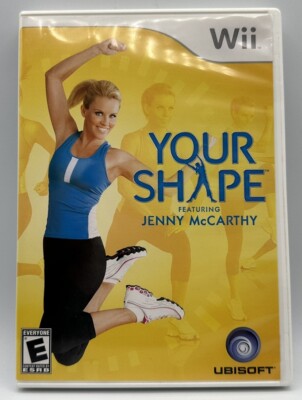 Your Shape Wii Jenny McCarthy Ubisoft Complete With Manual Free Shipping 2009