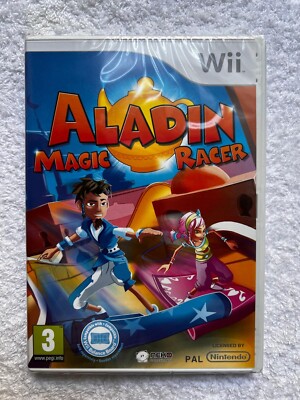 Aladin Magic Racer Nintendo WII PAL ENGLISH FR NL New Sealed