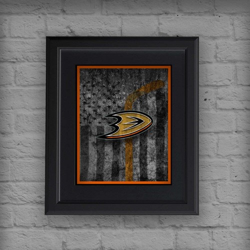 Anaheim Ducks Hockey Poster, Anaheim Ducks Pop Art Free Shipping US - Picture 7 of 7