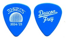 Eagles Deacon Frey Blue Guitar Pick - 2024-25 Sphere Las Vegas Venetian Tour