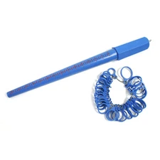 Plastic Ring Sizer - Stick & Finger Gauge Set - KIT-0001