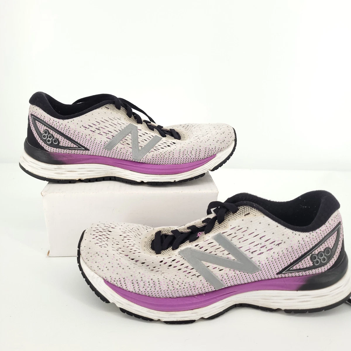 moeilijk JEP Zes New Balance W880WT9 880V9 White Violet &amp; Black Women&#039;s Running  Shoes US 7.5 | eBay