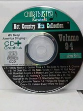 Chartbuster Karaoke CD Graphics Hot Country Hits 94 - CBCDG-60094 - 15 Songs