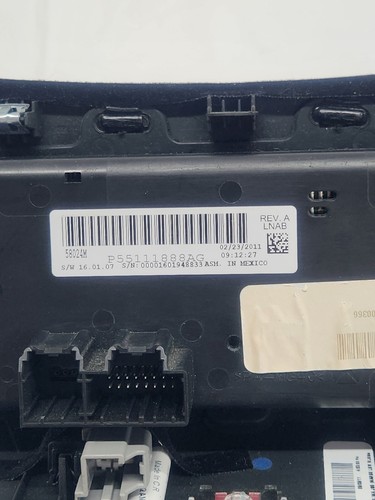 2010-2014 Dodge Avenger Chrysler 200 AC Heater Climate Control Temperature OEM - Picture 3 of 4