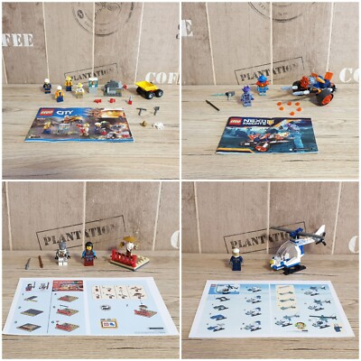 Lego 60184 70347 30425 30226 City Nexo Knights Ninjago Polizei Baustelle