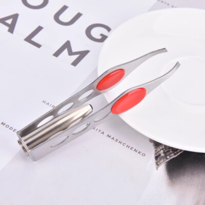 Pince à Épiler Lumineuse LED Pour Sourcils & Cils - Sans Fil, Alimentée Par Piles