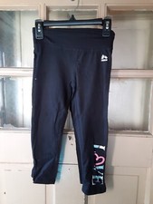 RBX TWO Pair Girls Crop Leggings Size Large 6X  NEW
