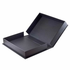 Mapac Archival Display Box - Black Deep Storage Box-  Acid Free - A4 - A3 - A2