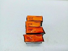 07087 07196 Tapered Roller Bearing TIMKEN CONE  CUP 07087-07196 Lot Of 2 Pc