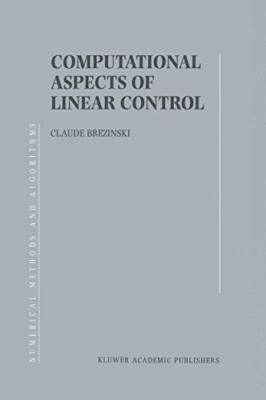 Brezinski - Computational Aspects of Linear Control - New paperback or - S555z