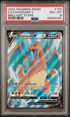 キ*ラ様 リザードンV SR スターバース 2022 Charizard V P 2022 Pokemon Brilliant Stars Charizard V 153/172 Full Art Ultra