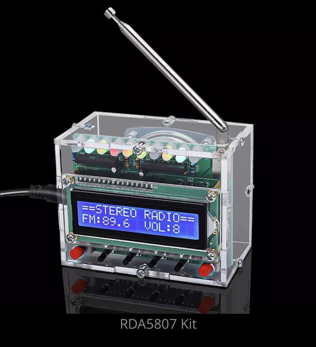 FM Digital Radio DIY kit Electronic Learning Soldering kit Inc Full  Instructions | eBay Australia