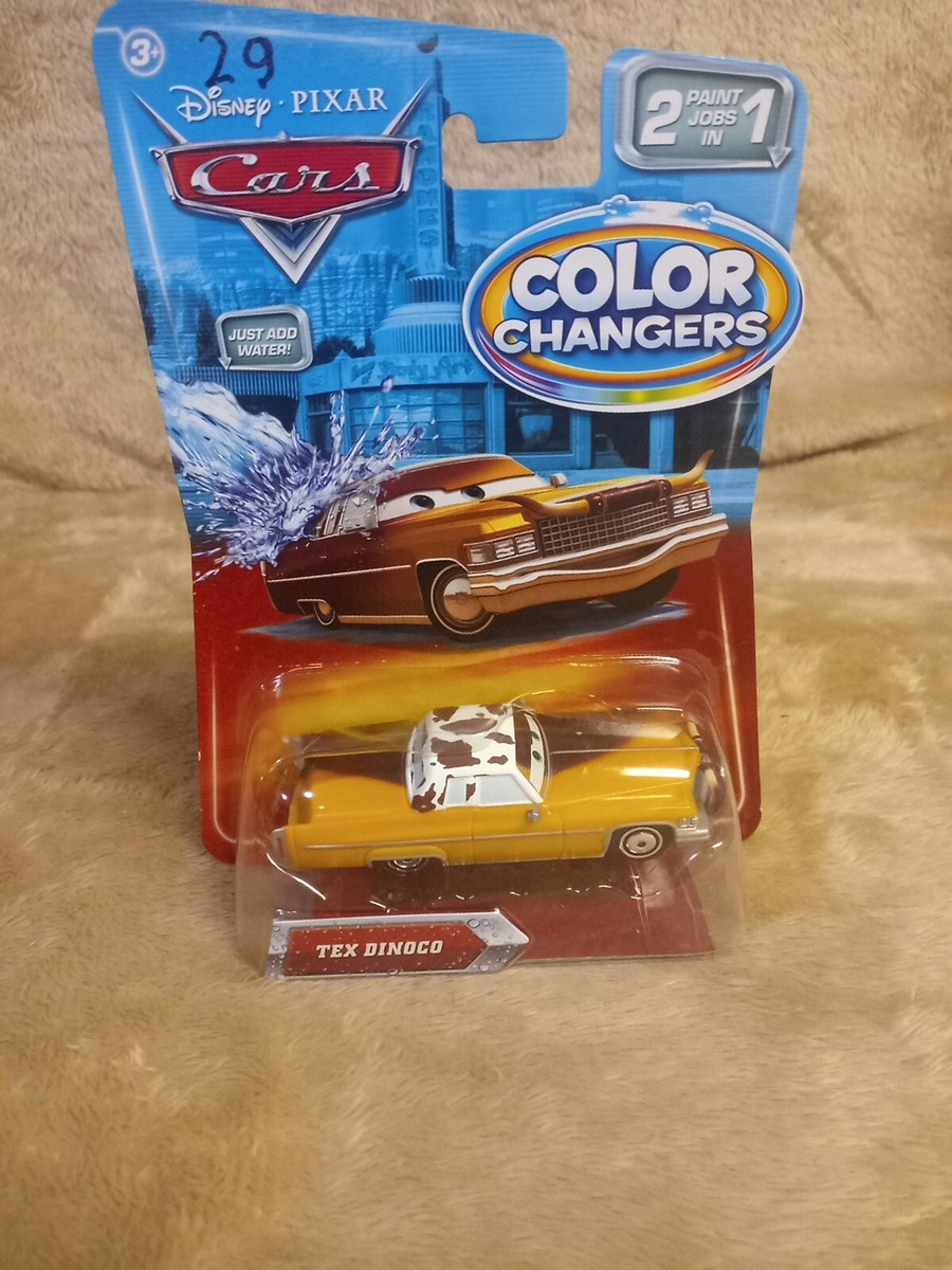 NEW Tex Dinoco (SUPER RARE) 2009 Disney Pixar Cars Color Changers