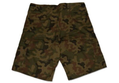 Genuine Shorts Mens Military Cargo Ripstop Pants Polish Army Camo