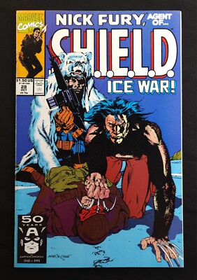 Nick Fury Agent Of S.H.I.E.L.D #28 (Marvel, Oct 1991)