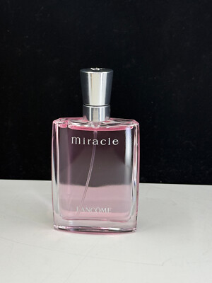 NEW Lancome Miracle L'eau De Parfum 1.7 oz With Pouch Value Duo