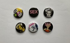 Jordan - Six NEW Badges [25mm 1inch ] Westwood Jarman Punk Pamela Rooke Jubilee