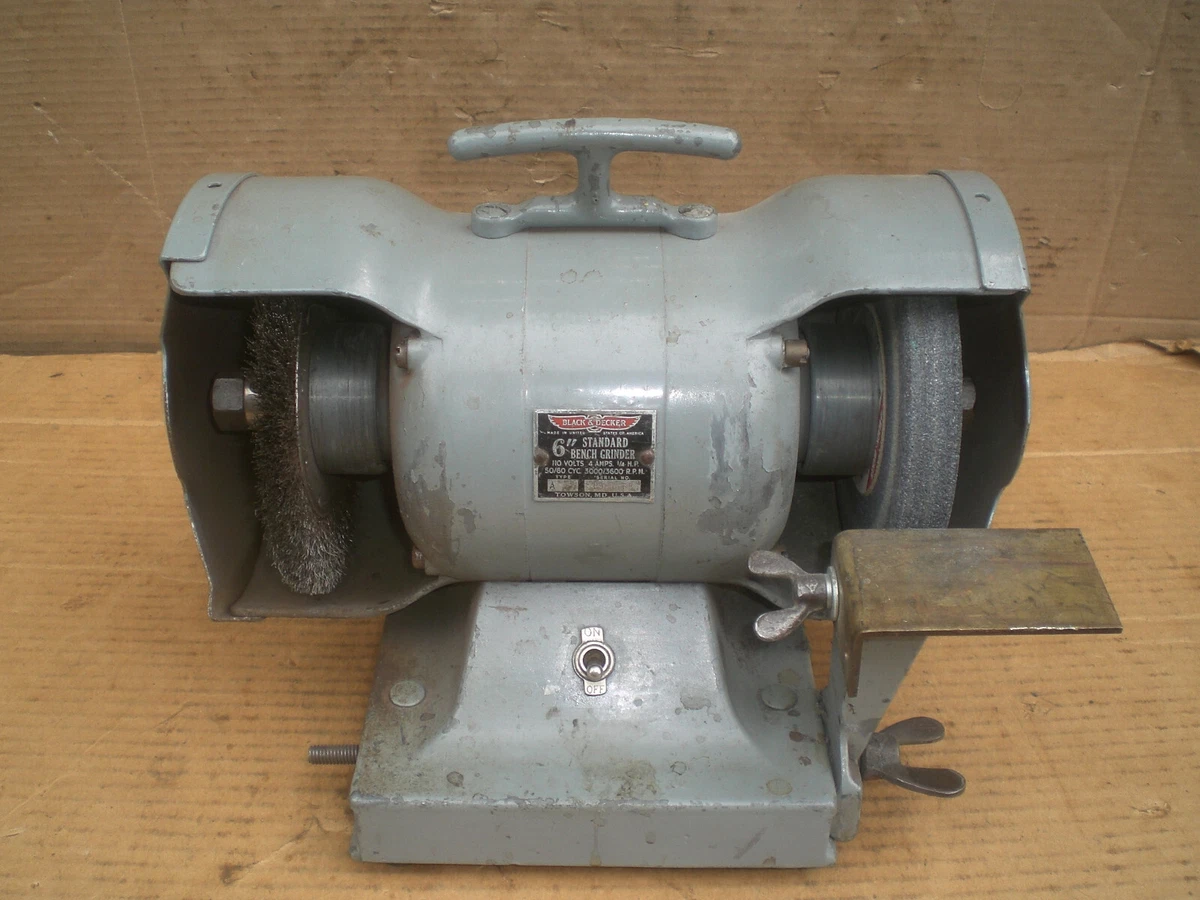 Black and on sale decker table grinder