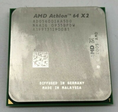 AMD Athlon 64 X2 5600+  ADO5600IAA5DO - Dual Core - 2,90GHz - Sockel AM2 #473
