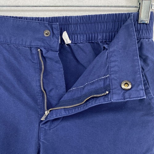 KITH Pants Youth 12 KIDS Classic Cargo Tapered Snap Front Cotton Poplin Blue - Picture 7 of 16