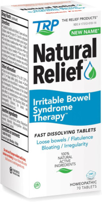 The Relief Products IBS Therapy Fast Dissolving Tablets, 70Count