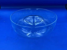 Vintage Princess House Heritage Crystal Chip and Dip Bowl Cocktail Server No 401