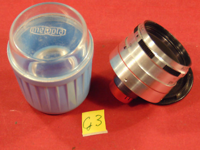  Objektiv Lens Meopta Openar 2,4x M 22 mm. für Filmkamera Meopta