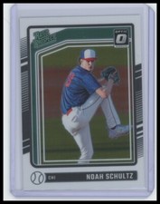 2024 Donruss Baseball #170 Noah Schultz Optic Rated Prospects