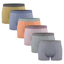 Men's Trunks Underwear Boxer Briefs Breathable Cooling Shorts Underwear