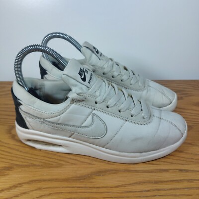 Nike Air Max Bruin Sb Turnschuhe Größe UK 4 Damen Schuhe Sneaker Grau Gebraucht 