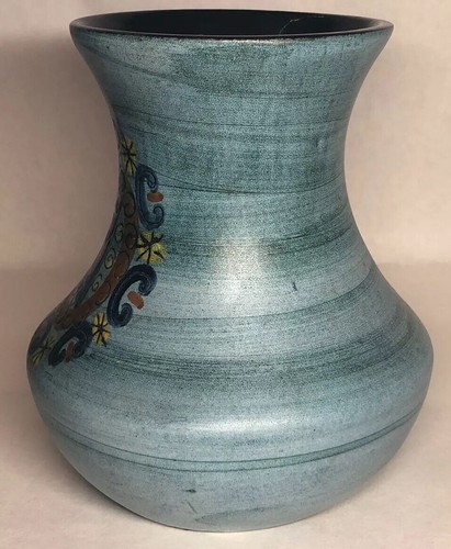 Rare Large Vase Signed JDL Jean De Lespinasse Vallauris Vintage H 19 D 17cm - Picture 2 of 7