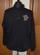 1991 BACKDRAFT Movie Promo Henley Shirt
