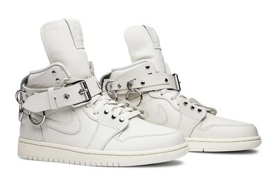 Nike Air Jordan 1 Retro Strap High White CN5738-100 | eBay