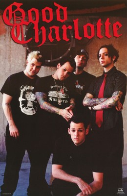 Lot Of 2 Posters Music Good Charlotte All 5 Posed Free Ship 65 Rc33 S Ebay