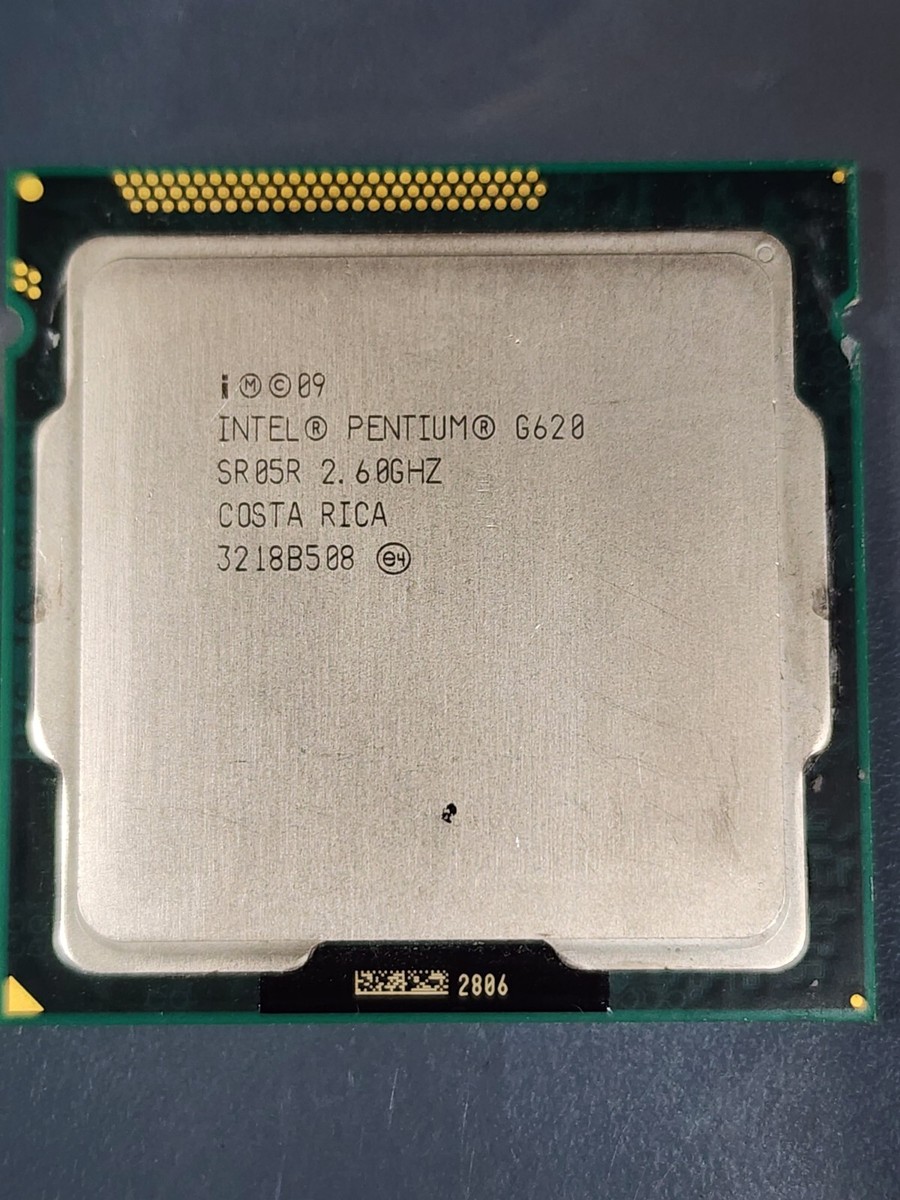 Intel Pentium G620 GHz Dual-Core (CM8062301046304) Processor
