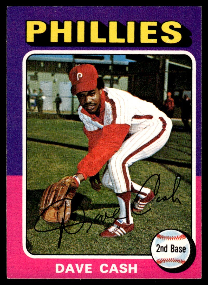 1975 O-Pee-Chee Dave Cash Philadelphia Phillies #22 R71