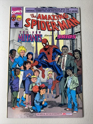 Amazing Spiderman w/New Mutants/Skids Vol 1 No 1 1990 Kmart Promo
